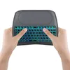 バックライト2.4GHzワイヤレスエアマウスD8 PRO English D8 PlusのMINI KEYBOARD TOUCKPADコントローラ用Androidボックス