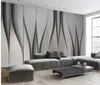 beautiful scenery wallpapers European retro iron plate geometric stereo living room wall