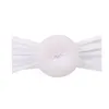 Monochrome nylon brede kinderen haaraccessoires uitgerust met bal nylon brede kinderen hoofddeksels