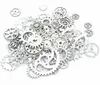 100 pièces/lot Vintage métal Steampunk breloques bricolage accessoires de mode horloge engrenage pendentif breloques pour la fabrication de bijoux