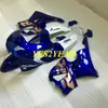 Motorcykel Fairing Body Kit för Honda CBR900RR 919 98 99 CBR 900RR CBR 900 RR 1998 1999 ABS Blue Fairings Bodywork + Gifts HS30