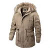 Męskie Parkas Pogrubienie Cotton-wyściełane kurtka w Europie i Ameryki zima Luźne bawełniane płaszcz Lapels Męskie nastolatki A zobowiązuje się