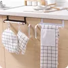 Bath Kitchen Towel Racks High Quality Hanging Towel Rack Rolls Paper Towels Organizer Holder Bathroom Cabinet Cupboard Hanger DBC BH3482