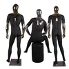 Mode Black Mannequin Män Black Manikin Anpassad Tillverkare