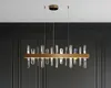 K9 Kristal Lüks LED Avize Aydınlatma İçin Salon Restaurant Bar Avizeler 30W 40W Altın Postmodern Sanat Lambası MYY Asma