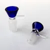 Trichter 14mm 18mm Glasschüsseln mit männlichem Gelenk Glasbong-Schüsselstück für Glaswasserbongs Dab Rig-Rohre