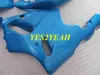 دراجة نارية هدية طقم الجسم ل KAWASAKI Ninja ZX-7R ZX7R 1996 2003 ZX 7R 96 97 02 03 Blue Fairings bodywork + gifts KZ10