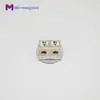 10 pz/lotto magneti 20x10x4 5mm Foro 20x10x4-5 mm N35 Super Forte Terre Rare Anello Blocco magnete al neodimio permanente re