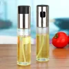 Olie Spray Fles Pump Glas Olive Sproeier Koken Roestvrijstalen Olie Pot Lekvrije Druppels Olie Dispenser BBQ Keuken Tool