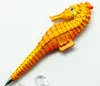 Zwierząt Ocean Fish Ballpoint Długopisy Kreatywny Sea Horse Pen Powrót do szkoły Party Prezent Przyspienia Uczniowie Nagroda Edukacyjna Zabawka Czarny Niebieski Tusz 0,7mm