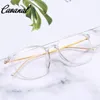 Män Titanium Myopi Frames Retro Transparenta glasögon Ramar Titanium Ultra Ljusglas För Kvinnor Lunette TransParenta Homme