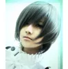 Black Butler Ciel Phantomhive KuroshitsujI Cosplay Perücke + Perückenkappe