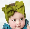 赤ちゃんガールズビッグボウクロスヘッドバンド子供の髪の弓弾性的な帽子ヘッドドレスヘアバンドヘッドラップターバン子供のヘアアクセサリー