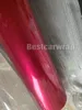 Autocollants Rose Rose Bonbon Brillant Enveloppe De Vinyle Métallique Enveloppe De Voiture Entière Avec Bulle D'air Sans Colle Faible Tack Initiale 3M Qualité 1.52x20m / Rouleau (5x65