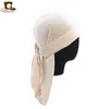 17 Stil Unisex Samt Durags Bandana Turban Hut Piratenkappen Perücken Doo Durag Biker Kopfbedeckung Stirnband Piratenhut Haarschmuck dc271