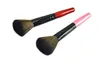 Pro soft Makeup brushes for loose powder blush cosmetics wood handle nylon hair makeup tools 5 colors DHL Free