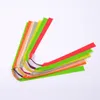 50pcs Slingshot Flat Rubber Band 1.0mm Thickness Multi Colors Natural Latex Practical Slingshots Rubber Band