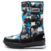 snow boots men waterproof mens winter boots With Fur winter shoes slip-resistant Men platform thick plush warm Plus size