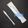 1pc disponibel microblading manuell penna med 18pin u forma nålar ögonbryn tatuering levererar medicinskt betyg verktyg