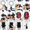 57 pouces LED Ring Light Po Studio Caméra Lumière Pographie Dimmable Lumière Vidéo pour Youtube Maquillage Selfie avec Trépied Téléphone Hol3787599