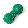 Nya 5 färger 15cm Massage Ball Roller Spiky Rullande akupressur Massager Bollverktyg Tillbehör Dropshipping Fötter Massager