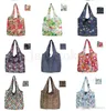 Nieuwe opvouwbare tas boodschappentassen herbruikbare opbergtas Eco vriendelijke handtassen draagtassen grote gedrukte schouder da374
