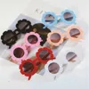 INS enfants lunettes de soleil fleurs mignonnes couleur bonbon garçons filles enfants lunettes de soleil été mode lunettes de soleil lunettes de soleil jouet de plage