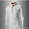 Men's Polos Mens Dress Shirts Fashion Long Sleeve Casual Designer Polka Shirt Fit Size M-3XL