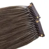 2G 100G 100Strands brasiliansk 6d hårförlängning 22 tum brasilianska europeiska mänskliga hårförlängningar