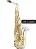 Júpiter JAS-1100SG saxofón Eb Tune latón instrumento musical de níquel plateado oro del cuerpo de la laca clave Sax con el caso Boquilla