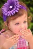 Good Quality Baby Girl's Headbands + Flower Sets Hair Clip Billiga Stuff Barnflicka Fotografi Props Hårtillbehör