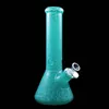 12-calowy 9 mm Gruby Crack Line Style Kolor Szklany Bong Bubbler Palacz Wodna Dab Rig PSD-300