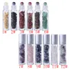 10ML Crushed Stones Essential Oil Bottles Natural Crystal Stone High End Cosmetic Bottle Perfume Storage Bottle