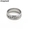 Punk moda estilo antigo retro jóias masculinas anel viking feminino amuleto preto anéis nórdicos vintage rings para women2260020