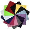 High quality 100% cotton square headband solid color plain bandana 22x22inch neck head scarf for wholesale and retail