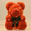 40cm 25cmrosa ursinhos de pelúcia flor urso diy caixa de presente natal dia dos namorados presente decoração de casa casamento20088071206