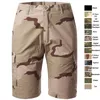 Roupas táticas de combate do exército BDU Calças de secagem rápida Shorts camuflados ao ar livre Floresta Caça Tiro Batalha Vestido Uniforme NO05017791976