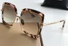 Kobiety kwadratowe okulary przeciwsłoneczne narcyz 503 szara złota rama moda okulary przeciwsłoneczne odcienie zużycie oka z pudełkiem217a