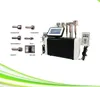 6 i 1 SPA Ultraljud Kavitation Celluliter Avlägsnande Slim Kavitation RF Skin Åtdragning Lipo Laser Machine