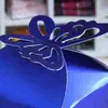 hübsche Größe Laser Cut Butterfly Candy Box Cup Cake Boxen Geburtstag Party Dekoration Geschenke für Gäste