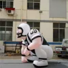 2.5m High inflatable player lawn figure/inflatable bubba player for advertiising