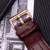 Nouveau Octo Finissimo Tourbillon 102719 BGO40PLTBXTSK Squelette Automatique Montre Pour Homme Boîtier En Or Rose Bracelet En Cuir Marron Nouvelles Montres ti2015