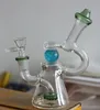 Honeycomb Dab Rig Pipa ad acqua Oil Rigs Glass Narghilè Bong per fumare con Banger Bowl da 14 mm