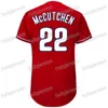 Uomo Donna Andrew 22McCutchen Gioventù Filadelfia Jean Segura Roy Halladay Rhys Hoskins Scott Kingery Maikel Franco Aaron Nola Schmidt Maglia