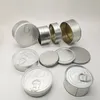 Customize Metal Can 3.5 Gram Empty Tin Cans Packaging Easy Pull Ring Aluminum Food Grade Press In Jars All Size OEM Available Customized Electronic Cigarettes