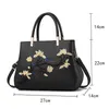 HBP Women Handbags Pure Pu Leather Totes Bag Bag Topproidery Crossbodybag Counter Counter Bags Lady Handbag Black