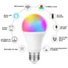 Amazon Alexa Google Home RGB Warm Light White Light E27 7W AC85-265V LED 전구등과 함께 스마트 WiFi LED 전구 작업