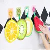 Creative Fruit Cloth Print Hanging Kitchen Hand Towel Quick-Dry Cleaning Rag Dish Cloth Wiping Napkin