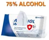 Alcohol prevent 10sheets/Pack Wet Wipes Disinfection Portable Alcohol Swabs Pads Wipes Antiseptic Cleanser Sterilization 600PCS