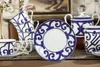 England Kaffeetasse und Untertasse Keramikbecher Modetasse Teller Bone China Keramik hochwertig für den Heimgebrauch